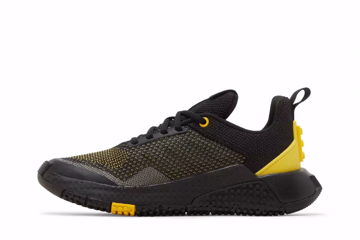 LEGO x adidas Sport Pro J Black Equipment Yellow, view 4