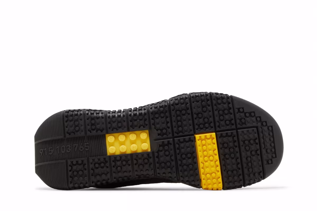 LEGO x adidas Sport Pro J Black Equipment Yellow, view 5