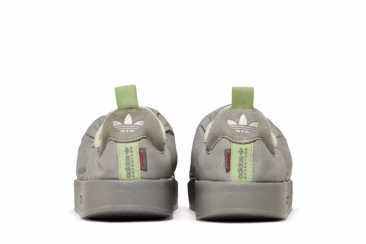 Adidas Puffylette Charcoal Solid Grey, view 7