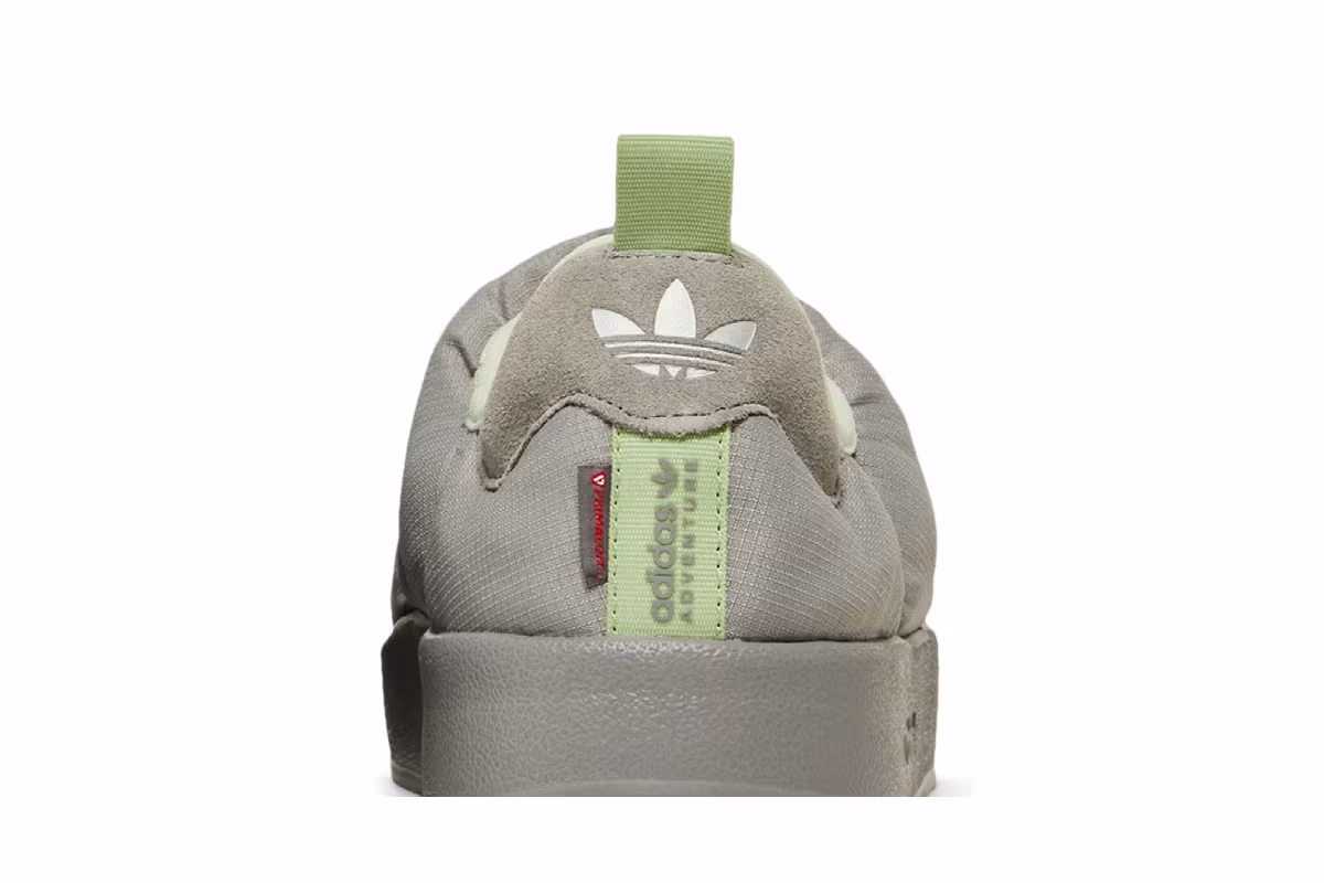 Adidas Puffylette Charcoal Solid Grey, view 8