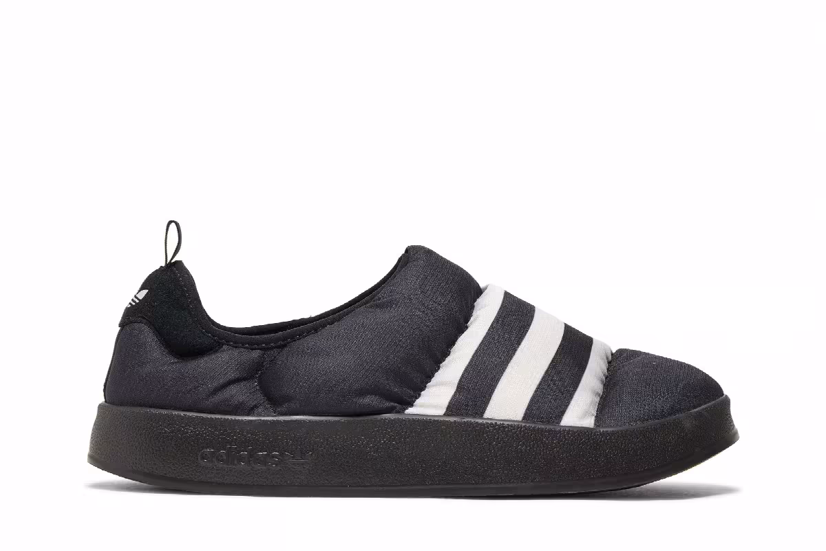adidas Puffylette Black Grey, view 2