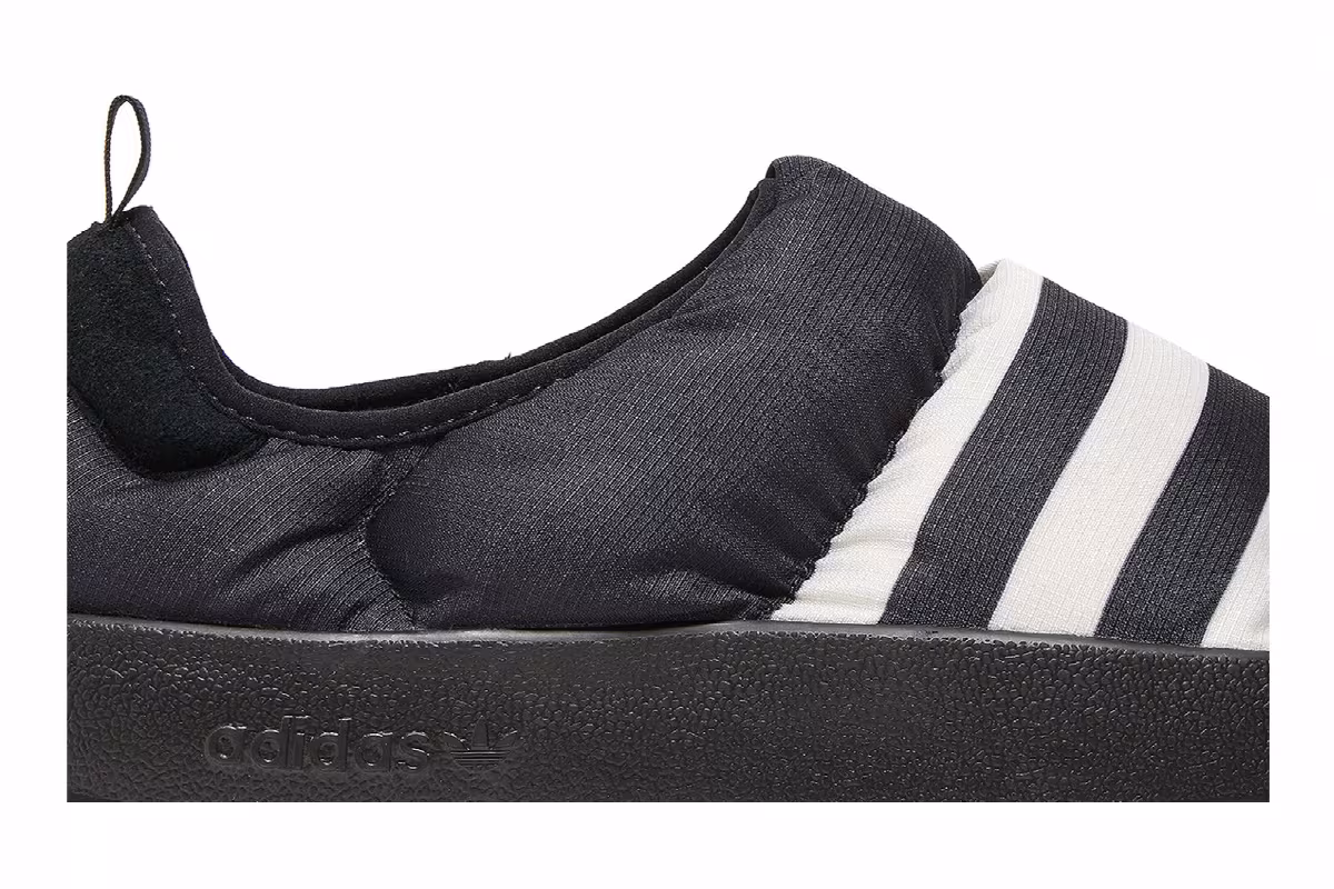adidas Puffylette Black Grey, view 3