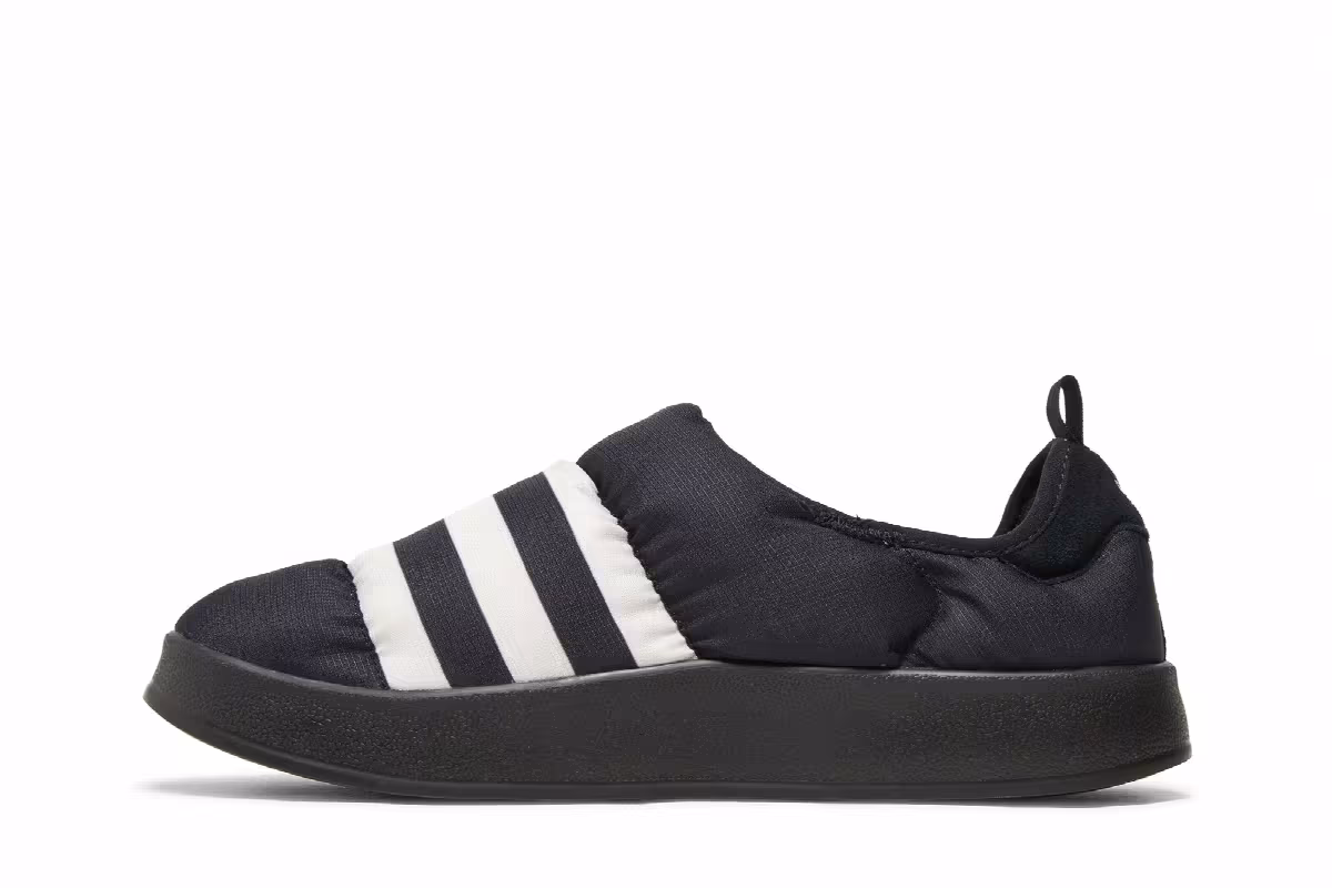 adidas Puffylette Black Grey, view 4
