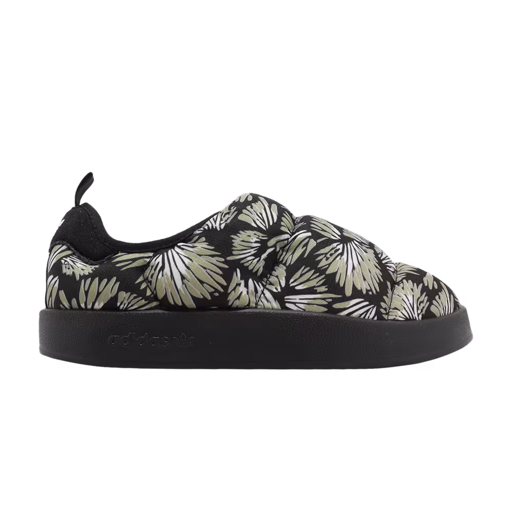 Adidas Women's Puffylette Floral - Black