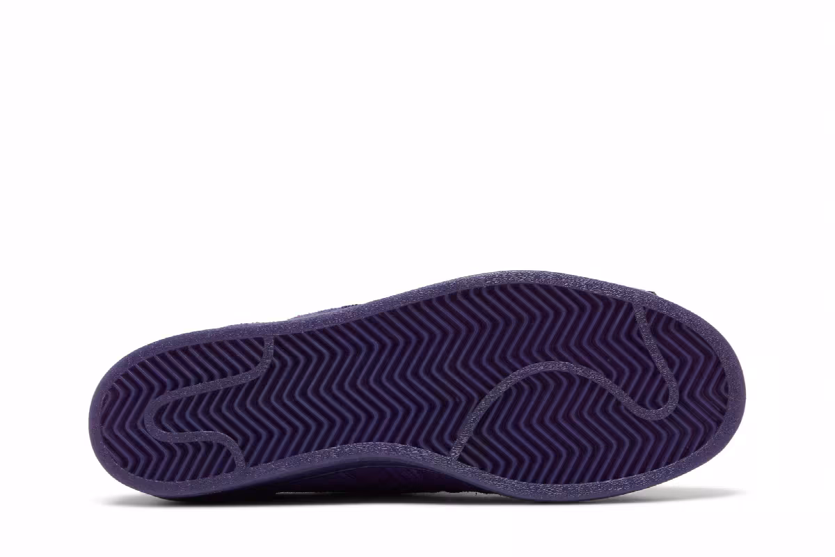 Kader Sylla x adidas Superstar ADV Dark Purple, view 5
