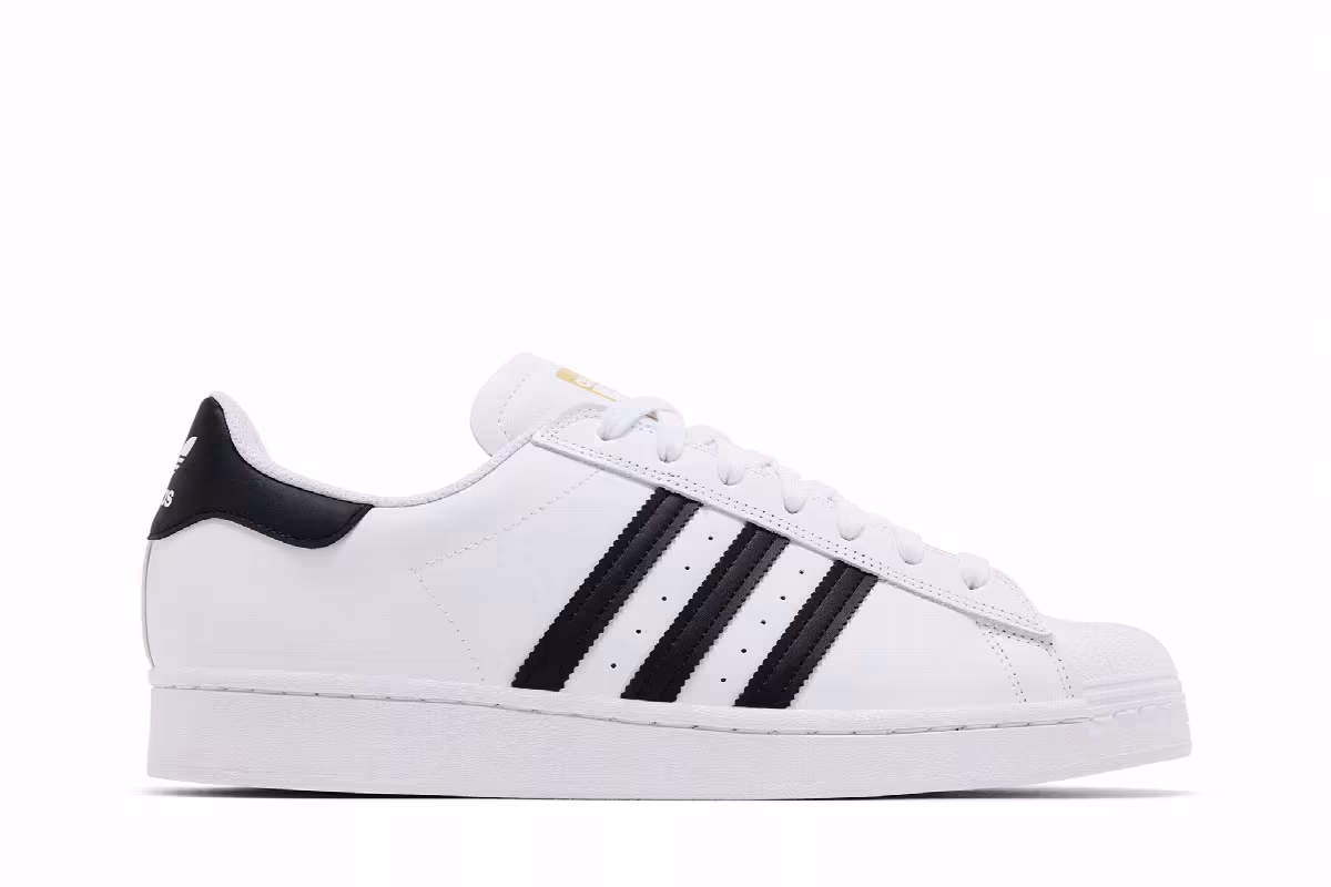 adidas Superstar ADV White Black, view 2