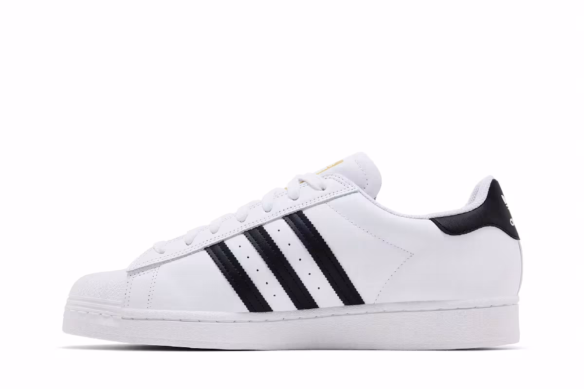 adidas Superstar ADV White Black, view 4