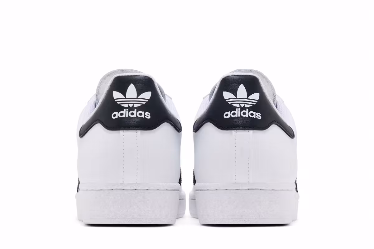 adidas Superstar ADV White Black, view 7