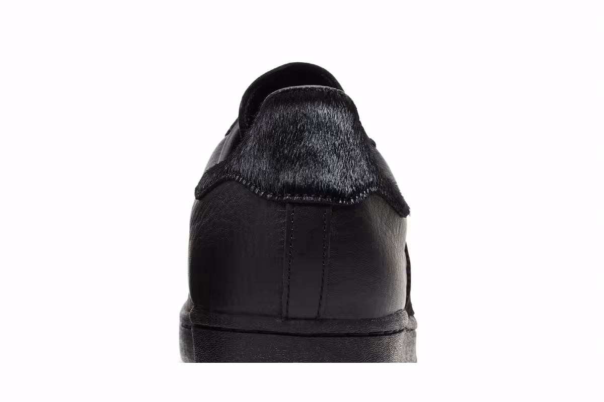 Kader Sylla x adidas Superstar ADV Monochrome Black, view 8