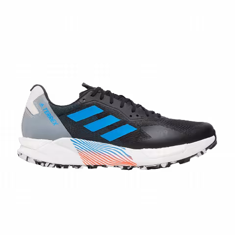 Adidas Terrex Agravic Ultra Trail 'Black Blue Rush'