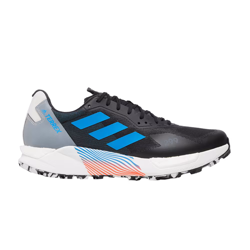 Adidas Terrex Agravic Ultra Trail Black Blue Rush