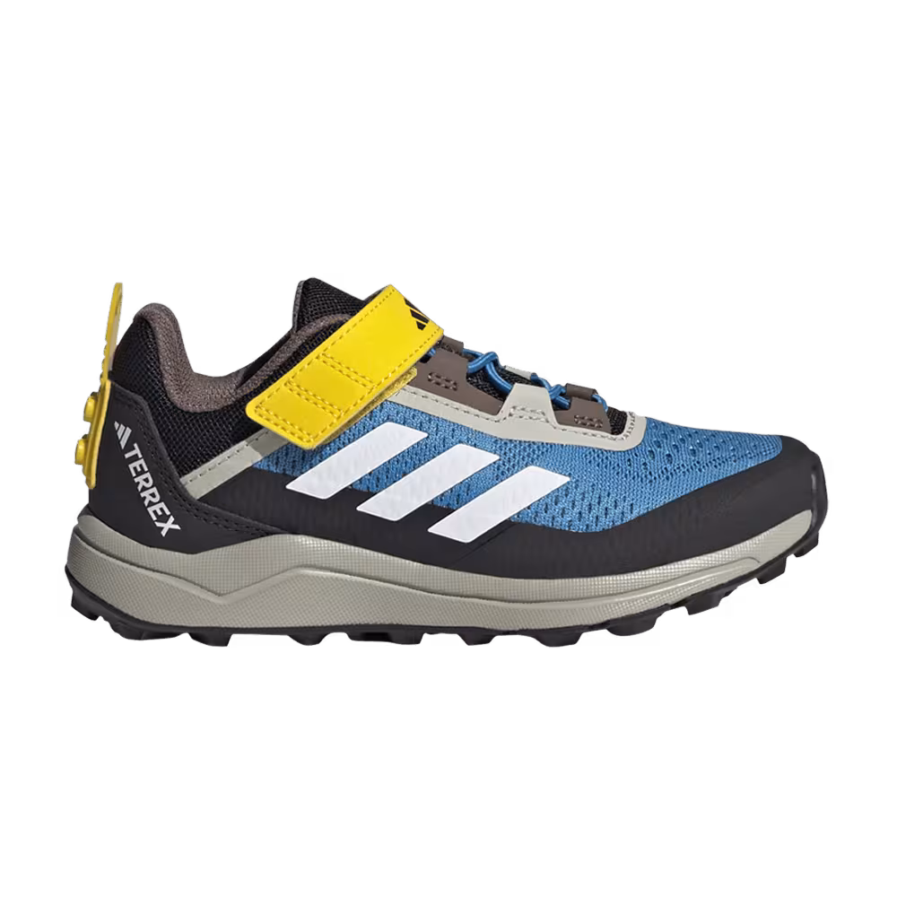 LEGO x adidas Terrex Agravic Flow J Bright Blue Metal Grey
