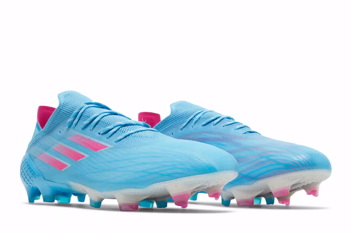 adidas X Speedflow.1 FG Sky Rush Team Shock Pink, view 9