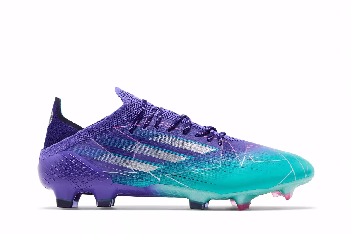 adidas X Speedflow.1 FG Purple Rush Mint Rush, view 2