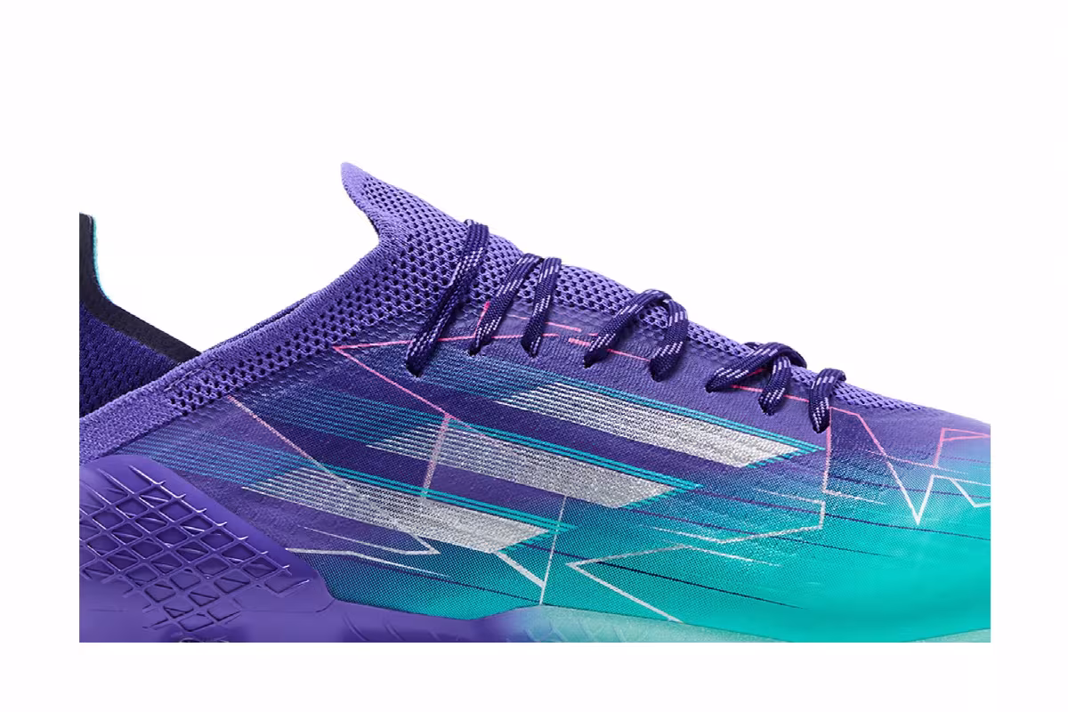 adidas X Speedflow.1 FG Purple Rush Mint Rush, view 3