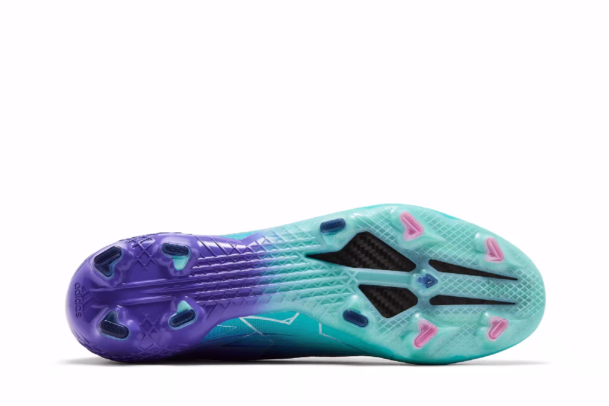 adidas X Speedflow.1 FG Purple Rush Mint Rush, view 5
