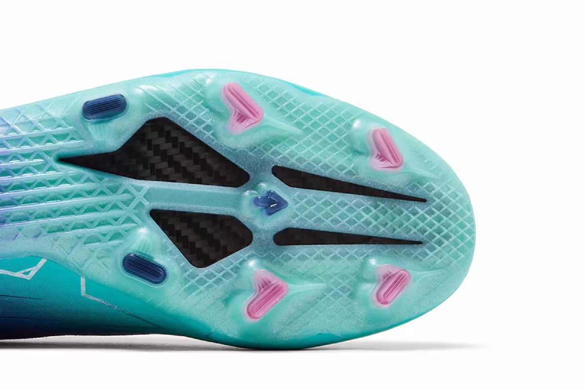 adidas X Speedflow.1 FG Purple Rush Mint Rush, view 6