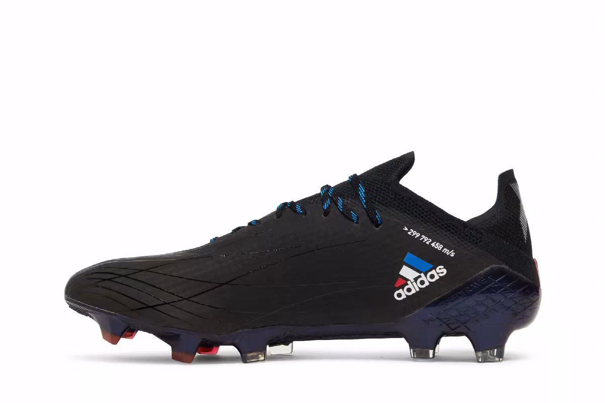 Adidas X Speedflow.1 FG Black Vivid Red, view 4