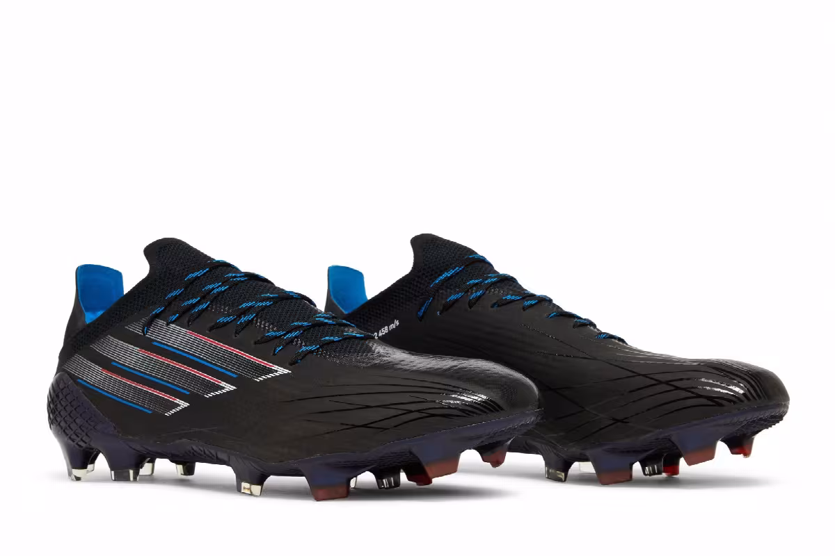 Adidas X Speedflow.1 FG Black Vivid Red, view 9