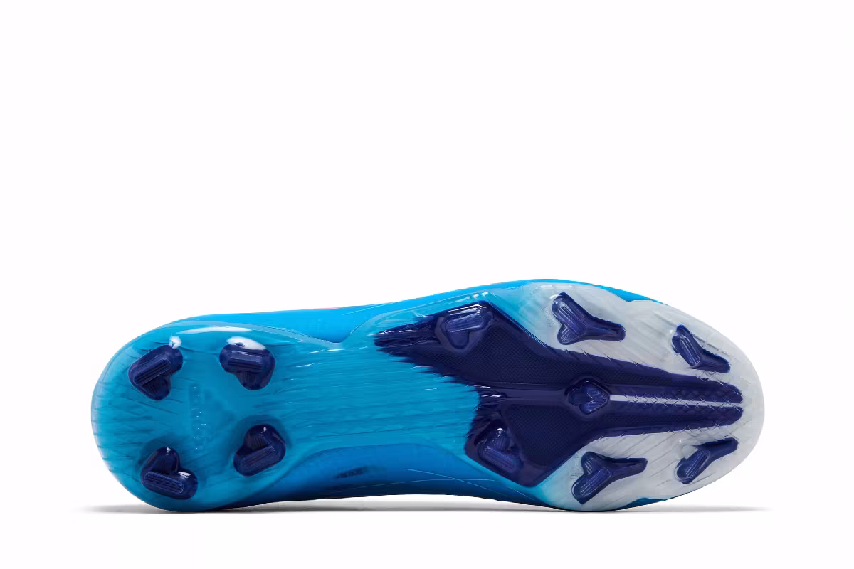 adidas X Speedflow.1 FG J Sky Rush Team Shock Pink, view 5
