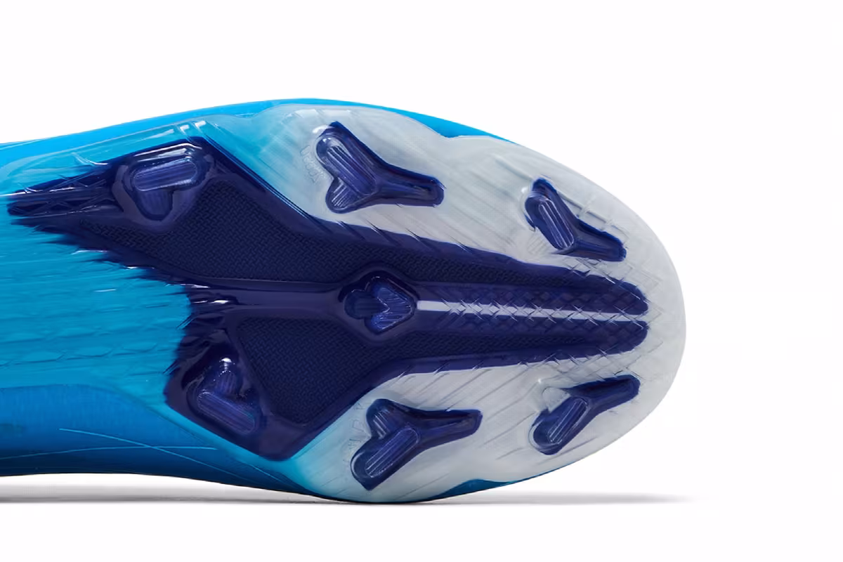adidas X Speedflow.1 FG J Sky Rush Team Shock Pink, view 6