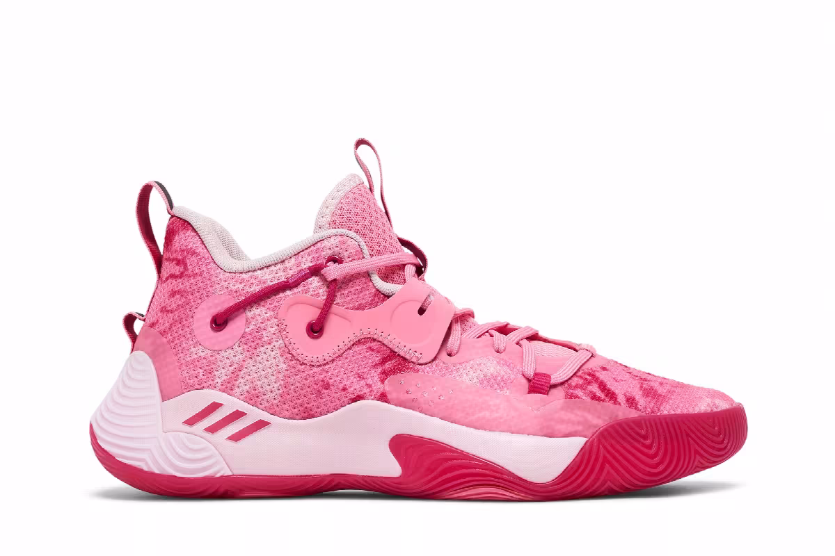 adidas Harden Stepback 3 Bliss Pink, view 2