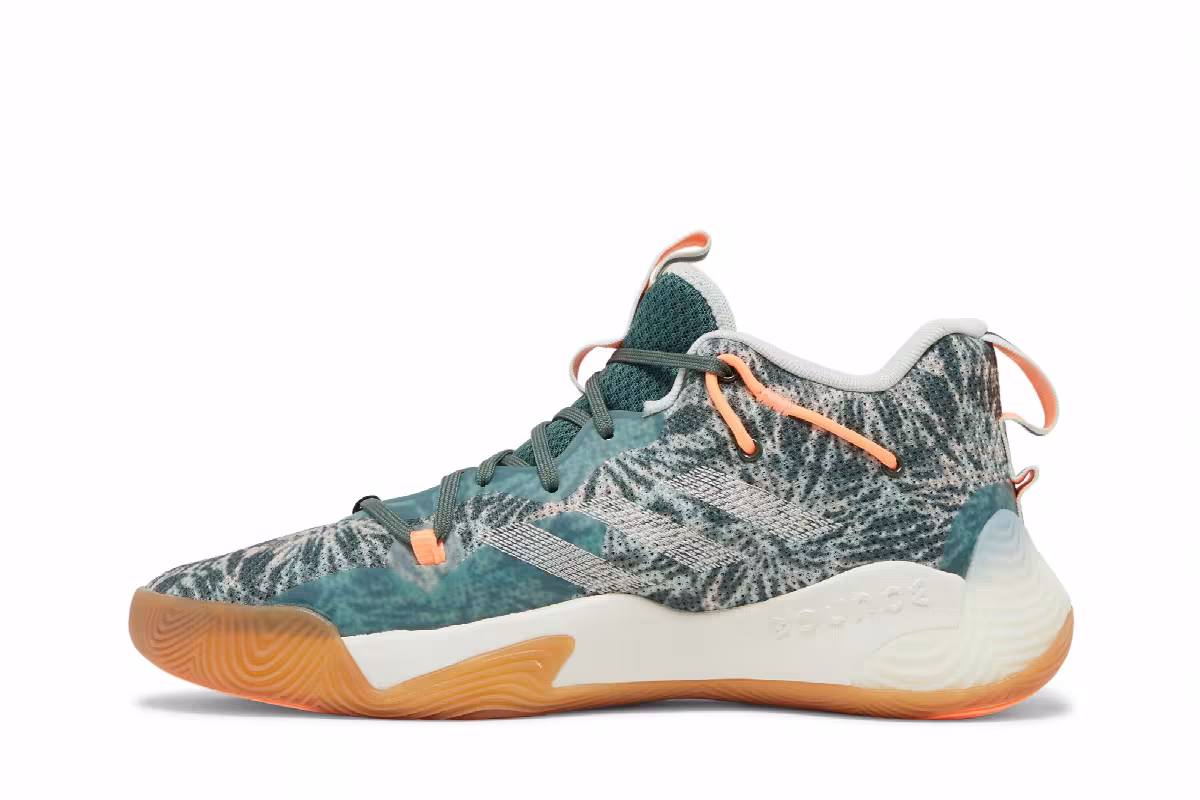 adidas Harden Stepback 3 Tie-Dye - Green Oxide, view 4
