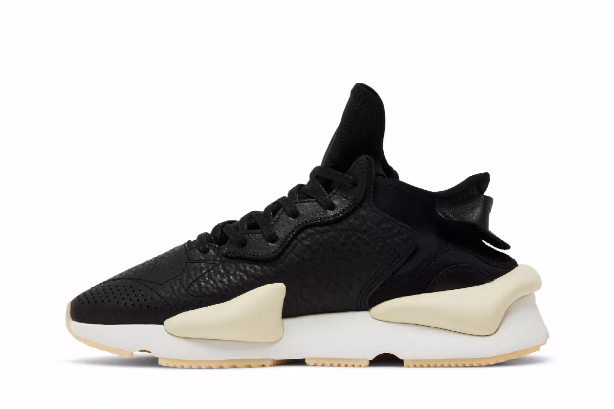 adidas Y-3 Kaiwa Black Cream White, view 4