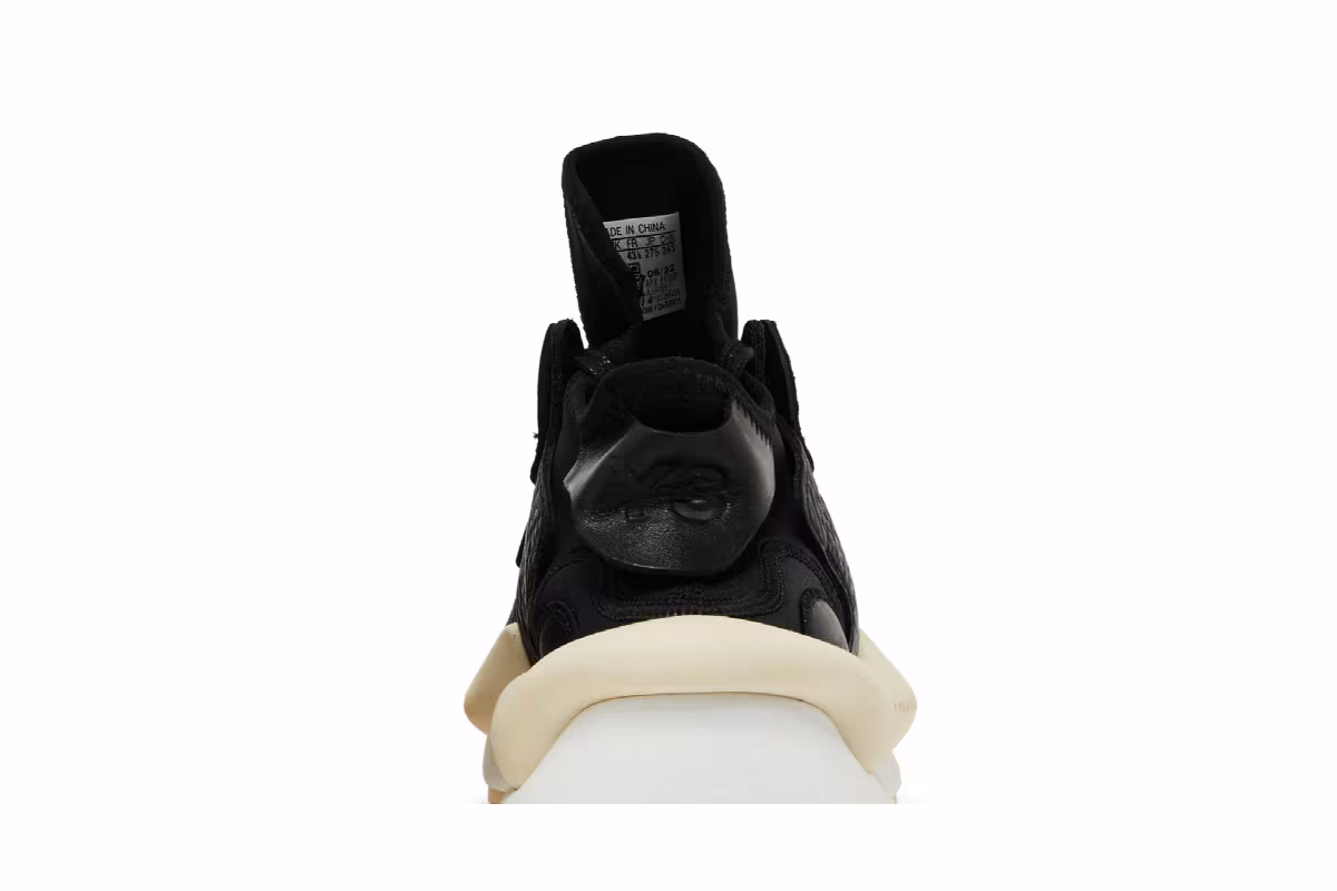 adidas Y-3 Kaiwa Black Cream White, view 8