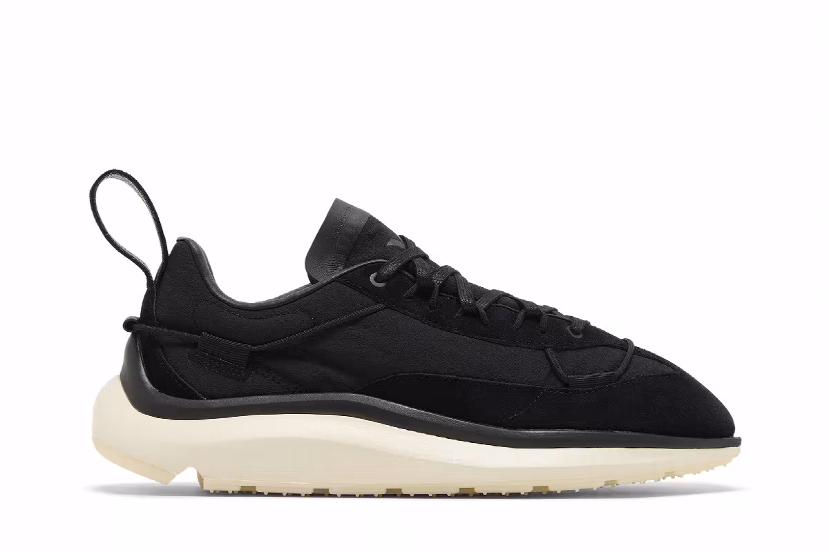 adidas Y-3 Shiku Run Black Cream White, view 2