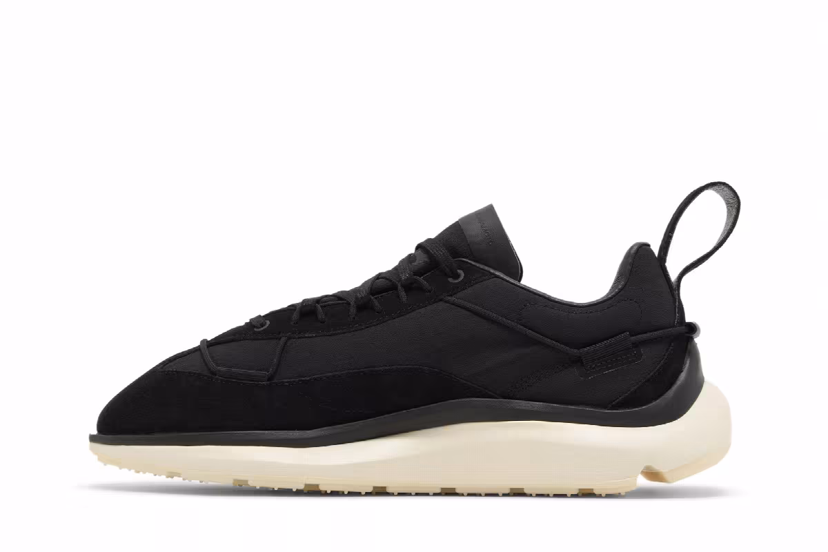 adidas Y-3 Shiku Run Black Cream White, view 4