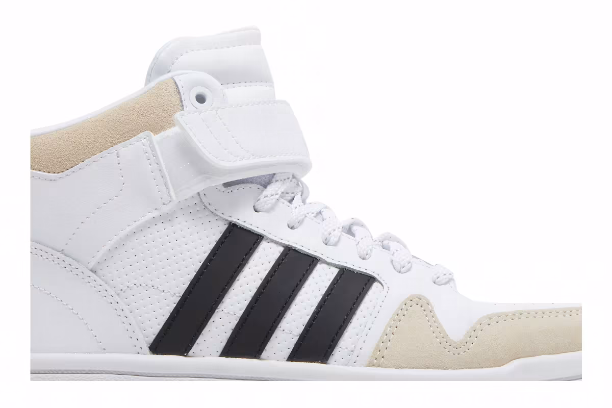 Adidas Women's Postmove Mid White Black, view 3