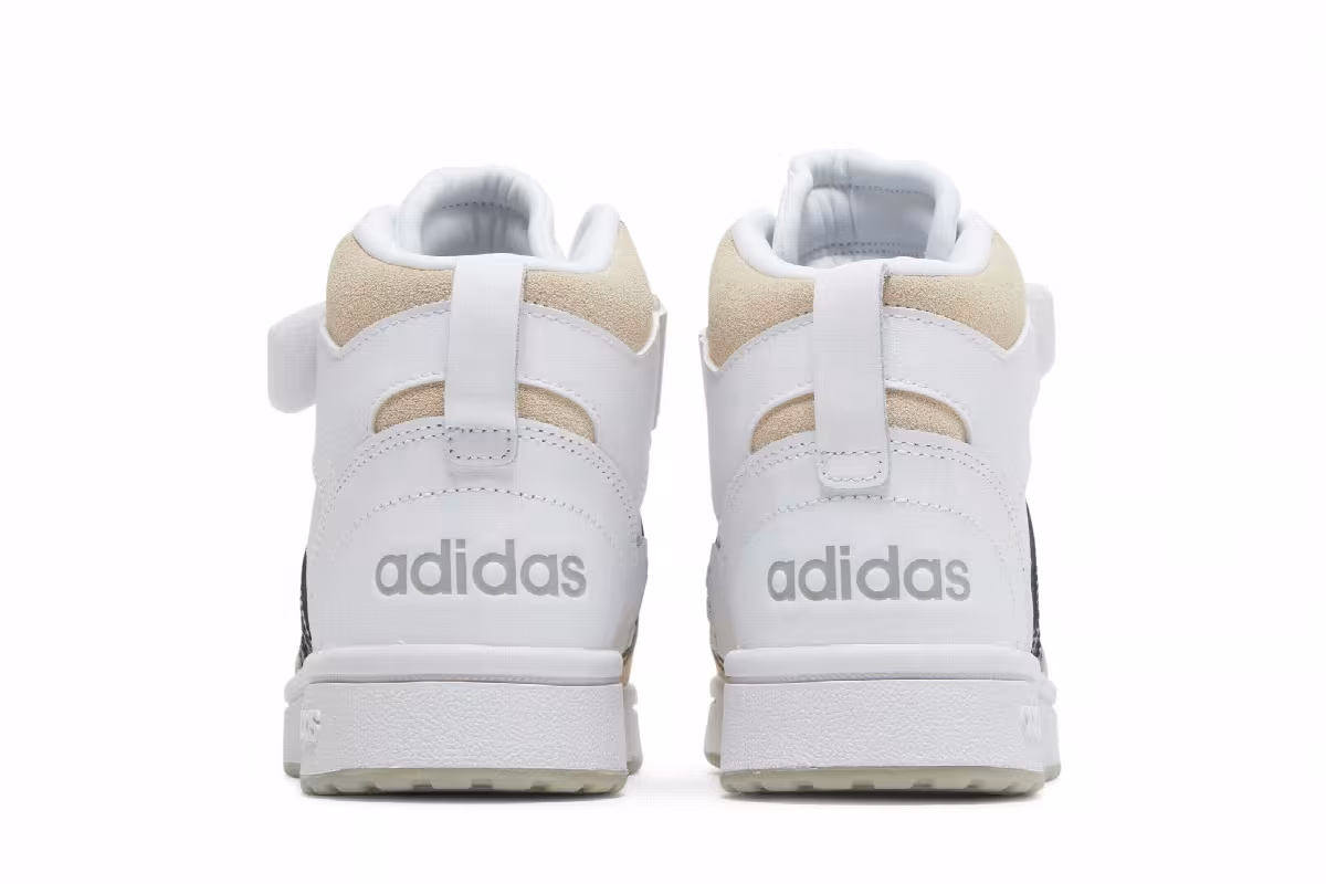 Adidas Women's Postmove Mid White Black, view 7