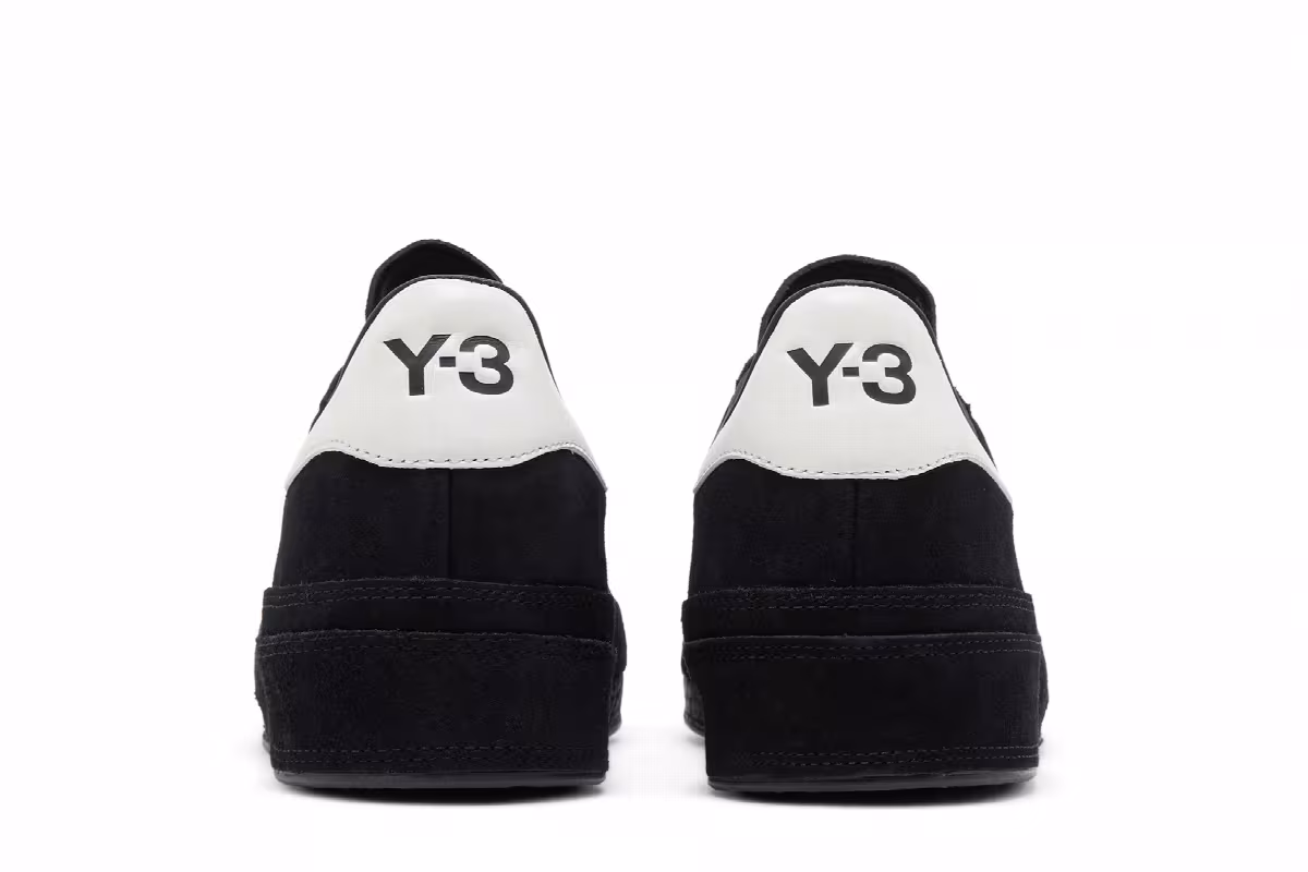 adidas Y-3 Gazelle Black White, view 7