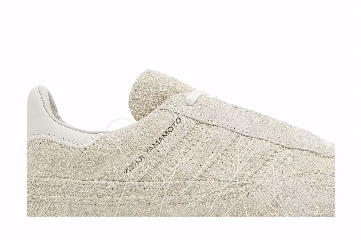 adidas Y-3 Gazelle Off White Sashiko, view 3