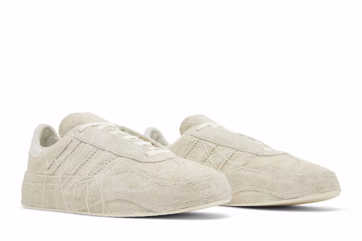 adidas Y-3 Gazelle Off White Sashiko, view 9