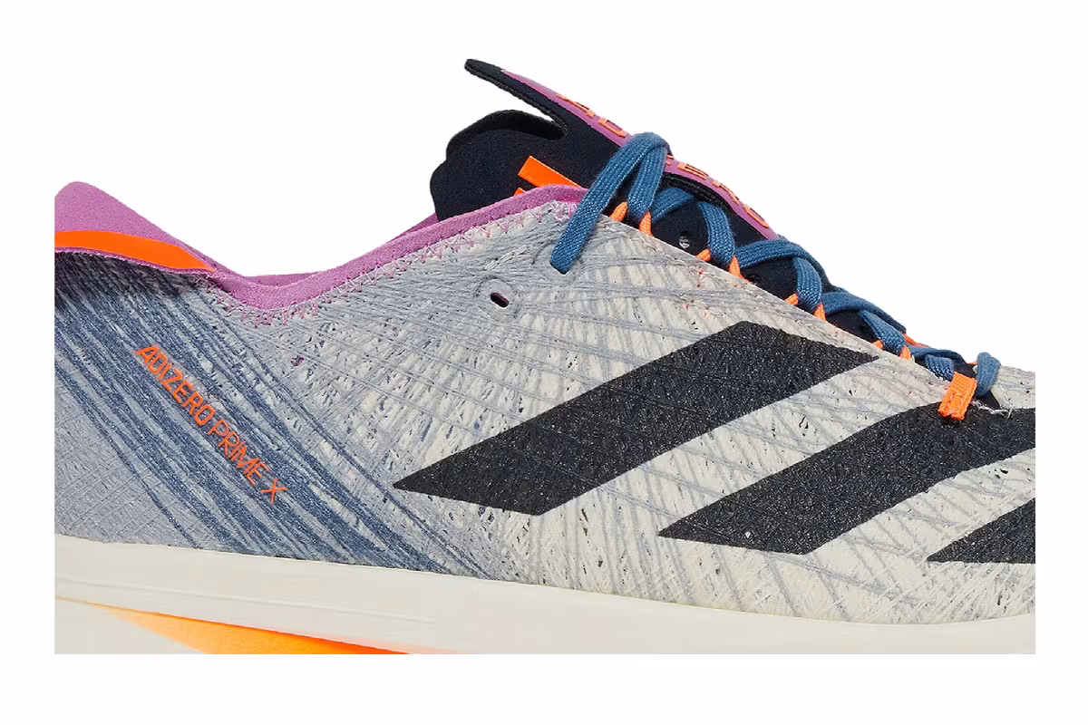 adidas Adizero Prime X Strung Off White Pulse Lilac, view 3