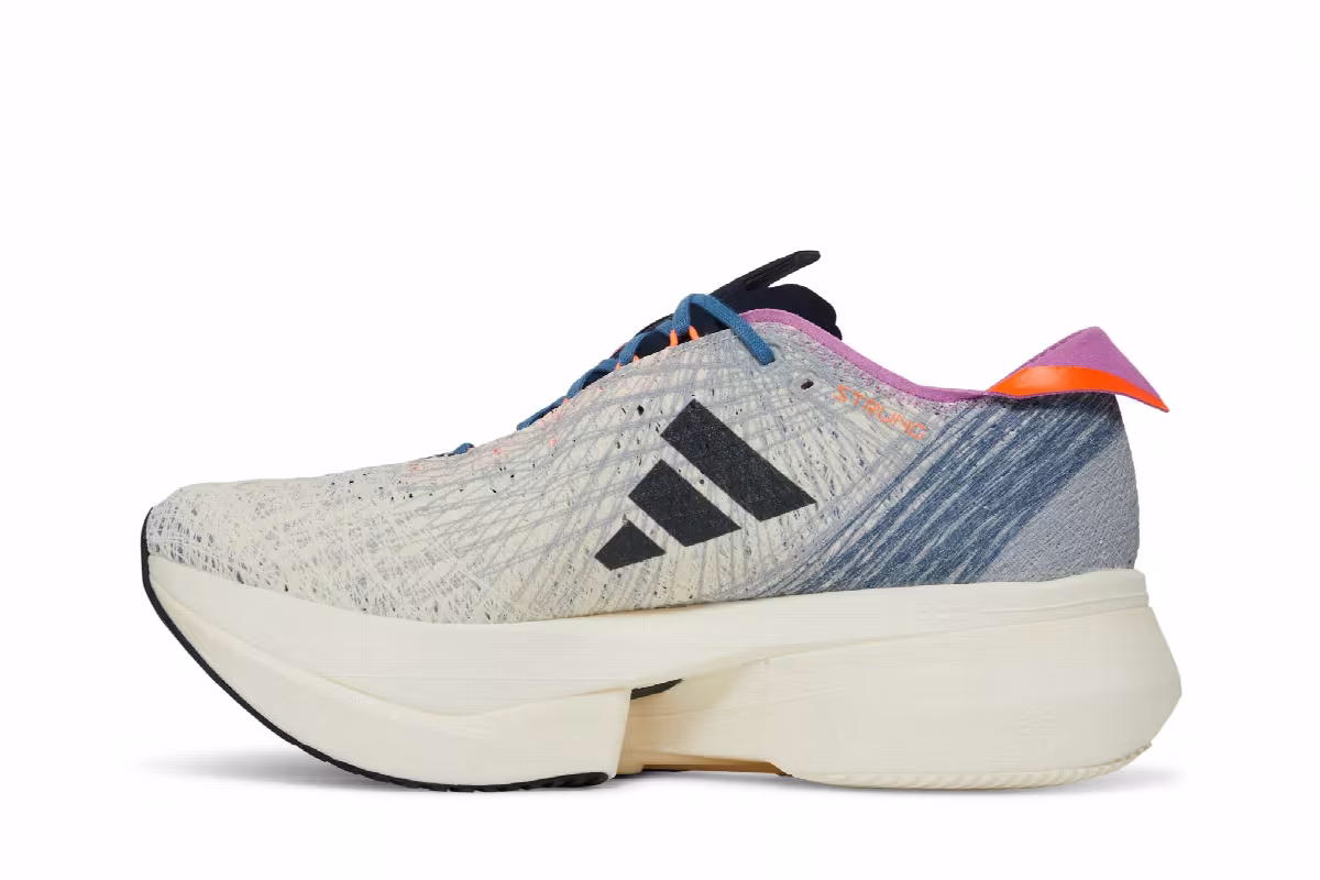 adidas Adizero Prime X Strung Off White Pulse Lilac, view 4