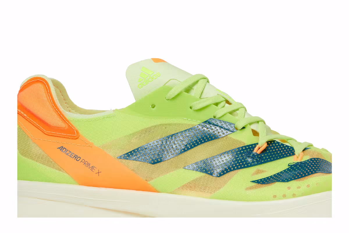 adidas Adizero Prime X Pulse Lime Flash Orange, view 3
