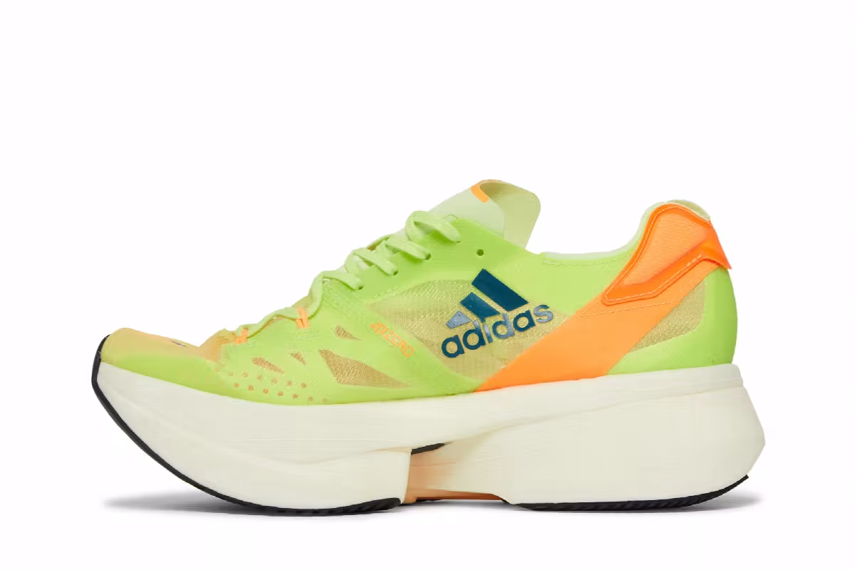 adidas Adizero Prime X Pulse Lime Flash Orange, view 4