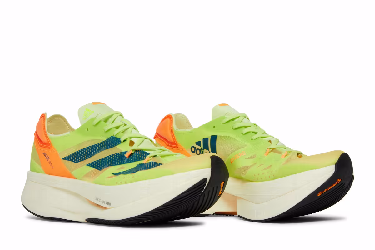 adidas Adizero Prime X Pulse Lime Flash Orange, view 9