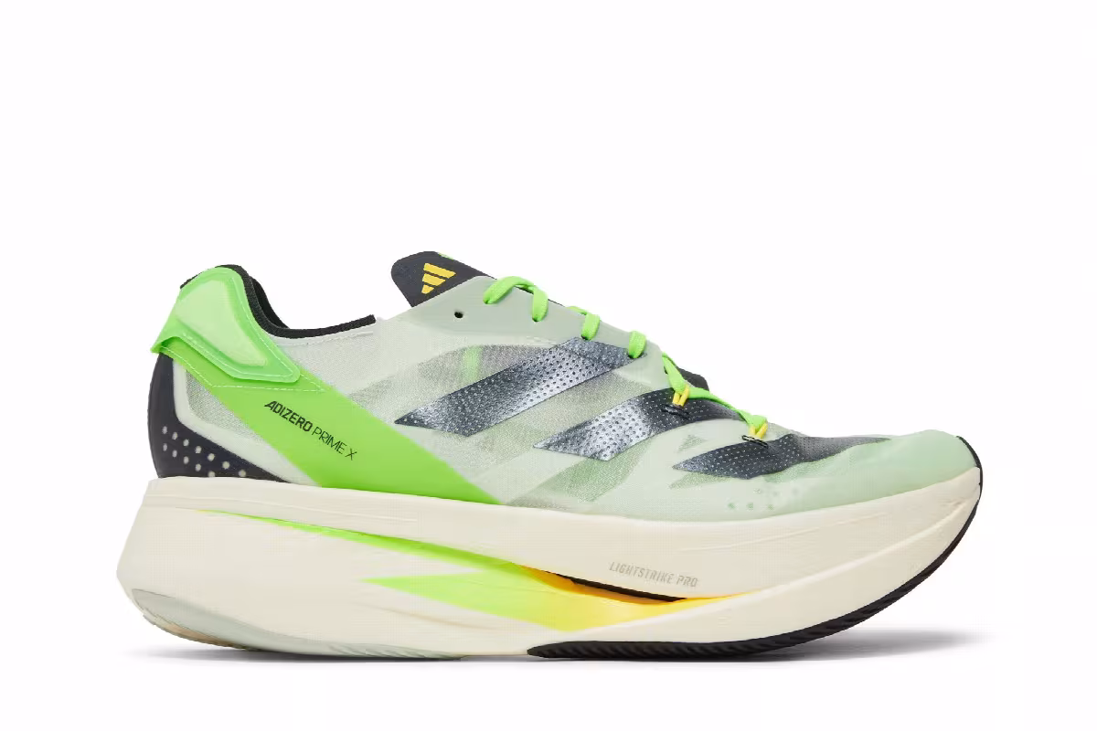 adidas Adizero Prime X Linen Green Black, view 2