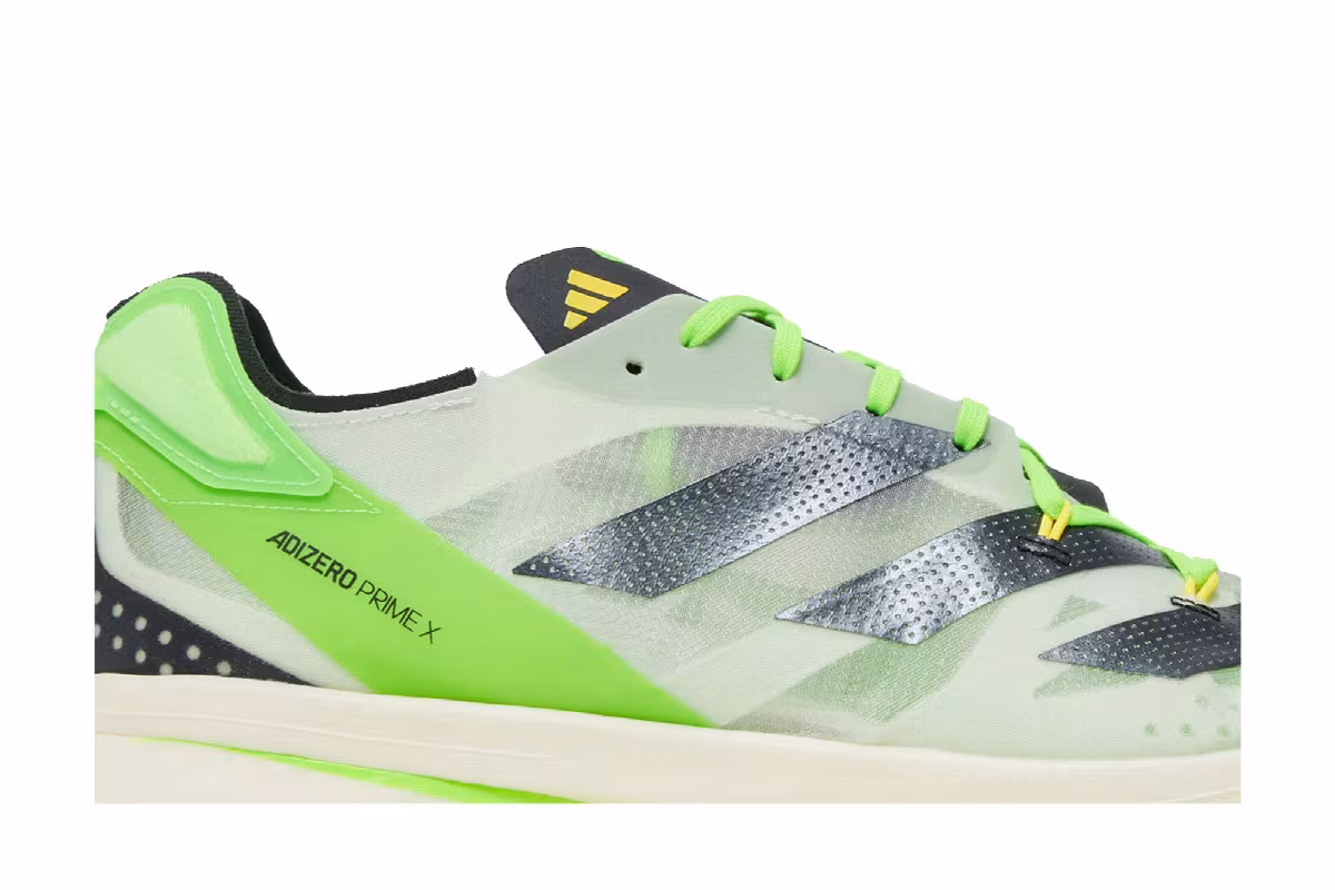 adidas Adizero Prime X Linen Green Black, view 3