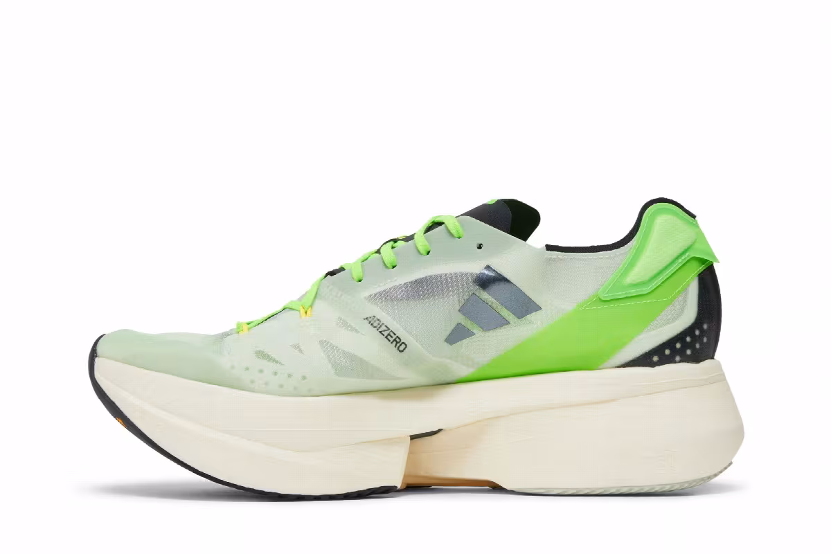 adidas Adizero Prime X Linen Green Black, view 4