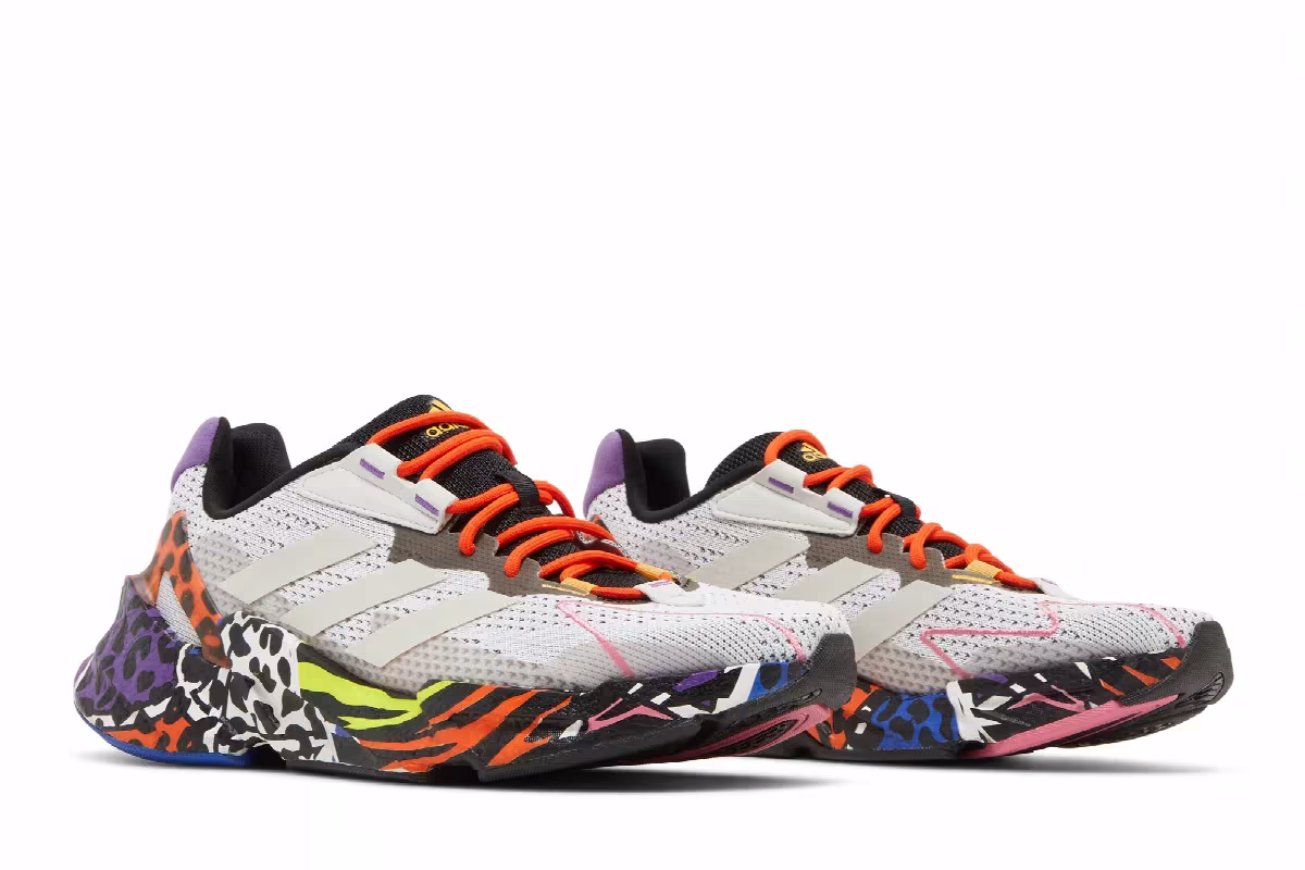 Rich Mnisi x adidas Women's X9000L4 South African City Life, view 9