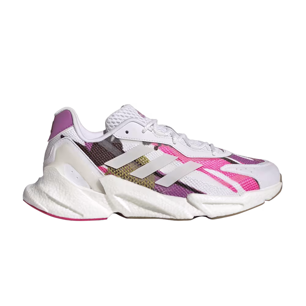 Thebe Magugu x adidas Women's X9000L4 White Team Shock Pink
