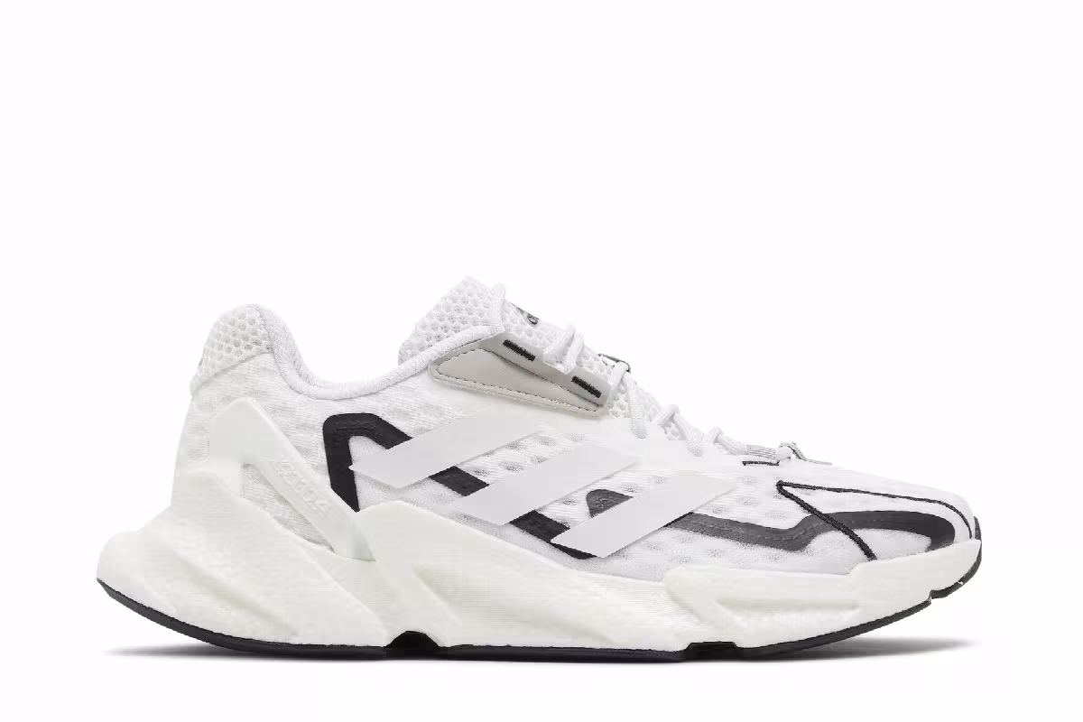 adidas X9000L4 Heat.RDY White Black, view 2