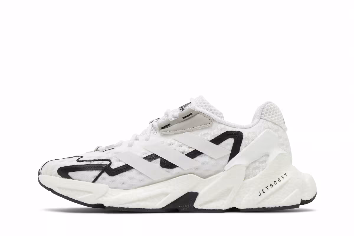 adidas X9000L4 Heat.RDY White Black, view 4