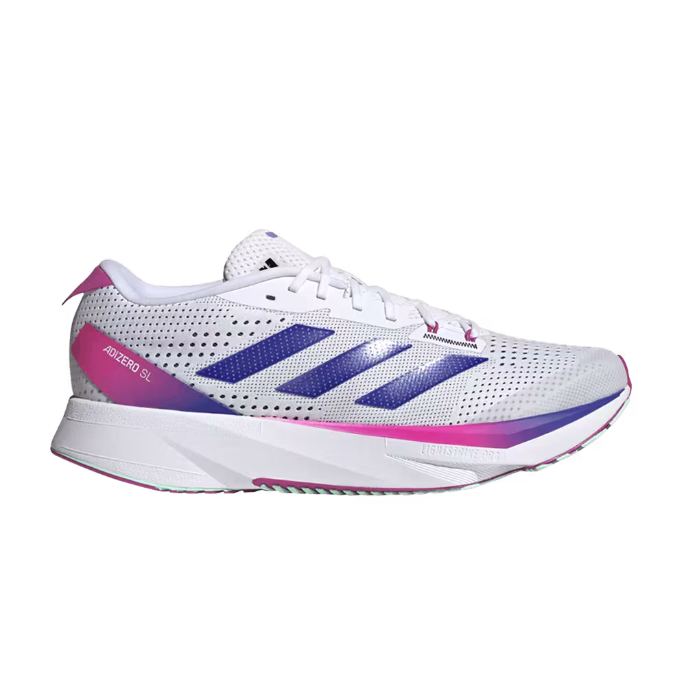 Adidas Adizero SL White Lucid Blue Fuchsia