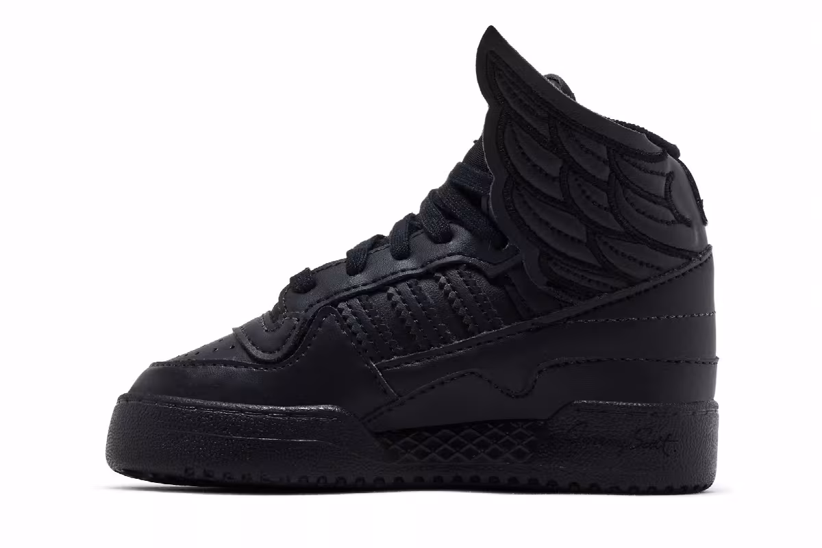 Jeremy Scott x adidas Wings 4.0 I Core Black, view 4